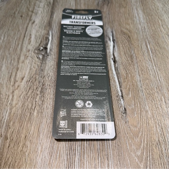 Transformers Battery Powered Soft Toothbrush with Firefly Rotating Power 3+ - Picture 6 of 7